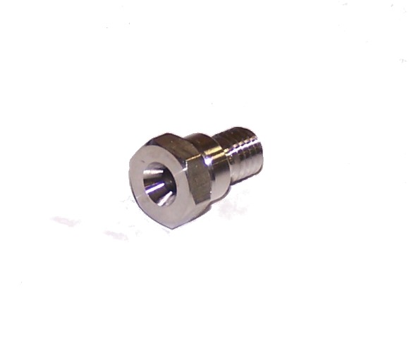 Inlet poppet screw